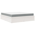Seng Med Madrass Hvit 180X200 Cm Heltre Furu