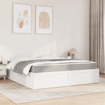 Seng Med Madrass Hvit 180X200 Cm Heltre Furu