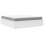 Seng Med Madrass Hvit 180X200 Cm Heltre Furu