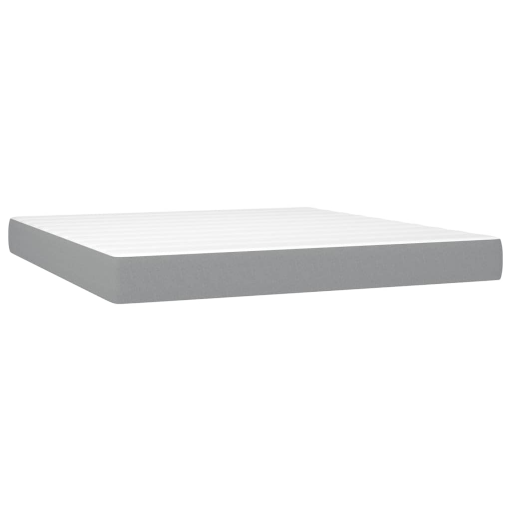 Seng Med Madrass Hvit 180X200 Cm Heltre Furu