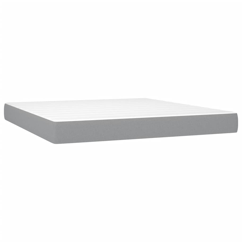 Seng Med Madrass Hvit 140X200 Cm Heltre Furu