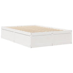 Seng Med Madrass Hvit 120X200 Cm Heltre Furu