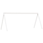 Køyeseng Med Tak Hvit 80X200 Cm Heltre Furu