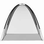 Mongolsk Myggnett Med Dører 220 Netting Svart 200X150X140 Cm