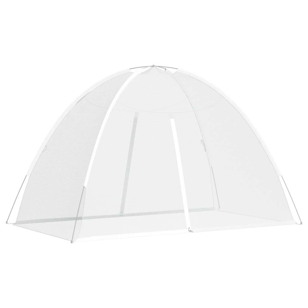 Mongolsk Myggnett Med Dører 220 Netting Hvit 200X120X130 Cm