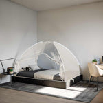 Mongolsk Myggnett Med Dører 220 Netting Hvit 200X120X130 Cm