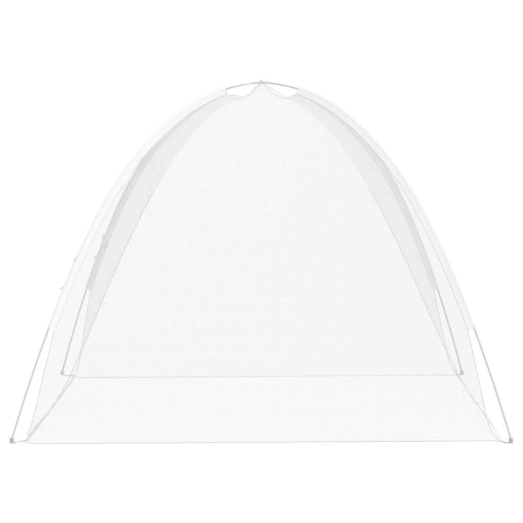 Mongolsk Myggnett Med Dører 220 Netting Hvit 200X180X135 Cm