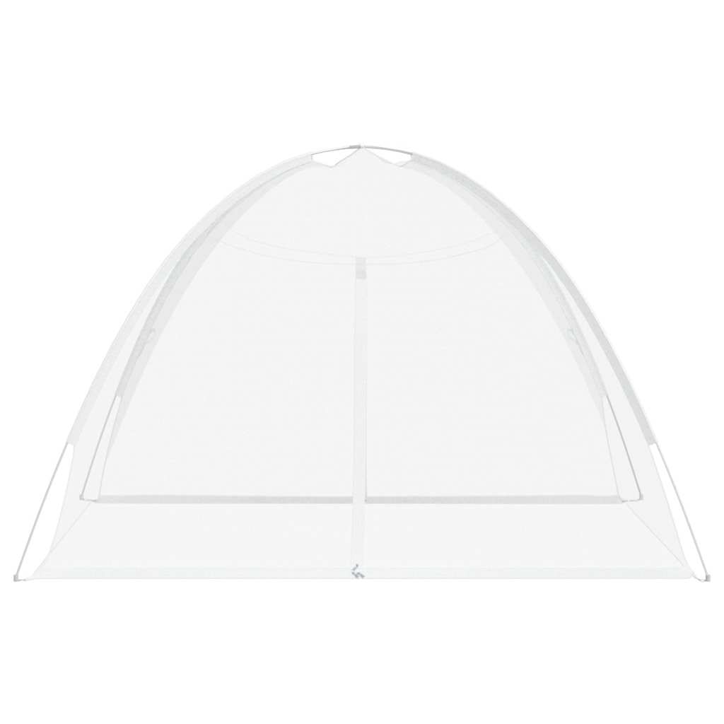 Mongolsk Myggnett Med Dører 220 Netting Hvit 200X200X130 Cm