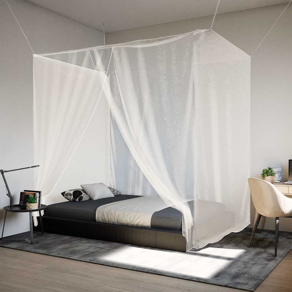 Hengende Myggnett 156 Netting Hvit 220X180X180 Cm