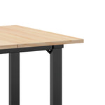 Spisebord O-Ramme 70X70X75 Cm Heltre Furu Og Stål
