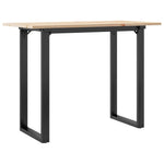 Spisebordo-Ramme 100X50X75 Cm Heltre Furu Og Stål