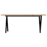 Salongbord X-Ramme 110X40X45 Cm Heltre Furu Og Stål