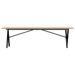 Salongbord X-Ramme 160X40X45 Cm Heltre Furu Og Stål