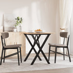Salongbord X-Ramme 70X70X75 Cm Heltre Furu Og Stål