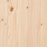 Spisebord X-Ramme 160X80X75 Cm Heltre Furu Og Stål