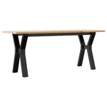Salongbord Y-Ramme 110X40X45 Cm Heltre Furu Og Stål