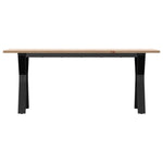 Salongbord Y-Ramme 110X40X45 Cm Heltre Furu Og Stål