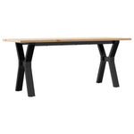 Salongbord Y-Ramme 110X40X45 Cm Heltre Furu Og Stål
