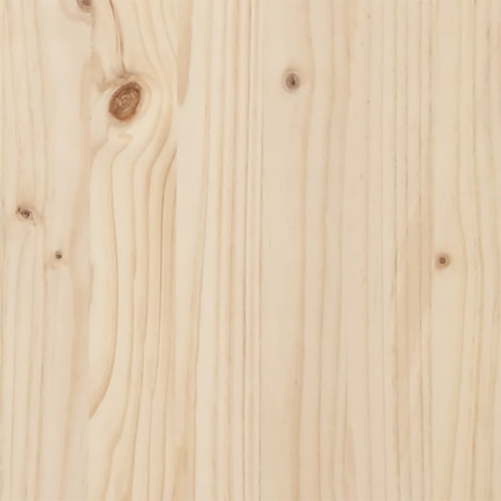 Spisebord Y-Ramme 140X80X75 Cm Heltre Furu Og Stål