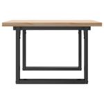 Salongbord O-Ramme 60X60X40,5 Cm Heltre Furu Og Stål