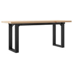 Salongbord O-Ramme 110X40X45,5 Cm Heltre Furu Og Stål