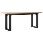 Salongbord O-Ramme 110X40X45,5 Cm Heltre Furu Og Stål