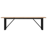 Salongbord O-Ramme 160X40X45,5 Cm Heltre Furu Og Stål