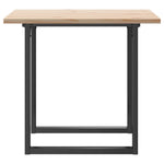 Spisebord O-Ramme 90X90X75,5 Cm Heltre Furu Og Stål