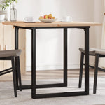 Spisebord O-Ramme 90X90X75,5 Cm Heltre Furu Og Stål