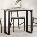 Spisebord O-Ramme 100X50X75,5 Cm Heltre Furu Og Stål