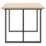 Spisebord O-Ramme 180X90X75,5 Cm Heltre Furu Og Stål