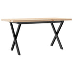 Salongbord X-Ramme 90X40X45,5 Cm Heltre Furu Og Stål