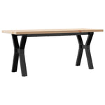 Salongbord Y-Ramme 110X40X45,5 Cm Heltre Furu Og Stål