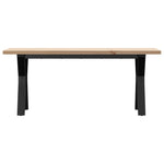 Salongbord Y-Ramme 110X40X45,5 Cm Heltre Furu Og Stål