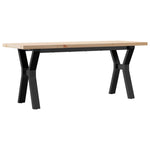 Salongbord Y-Ramme 110X40X45,5 Cm Heltre Furu Og Stål