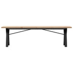 Salongbord Y-Ramme 160X40X45,5 Cm Heltre Furu Og Stål