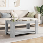 Salongbord Betonggrå 93X53X45 Cm Konstruert Tre