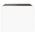 Salongbord Med Infinity Led Hvit 40X40X30 Cm