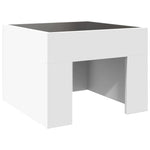 Salongbord Med Infinity Led Hvit 40X40X30 Cm