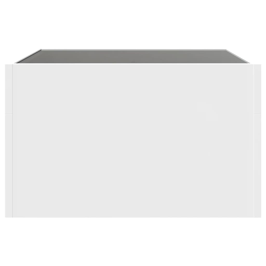 Salongbord Med Infinity Led Hvit 50X50X30 Cm