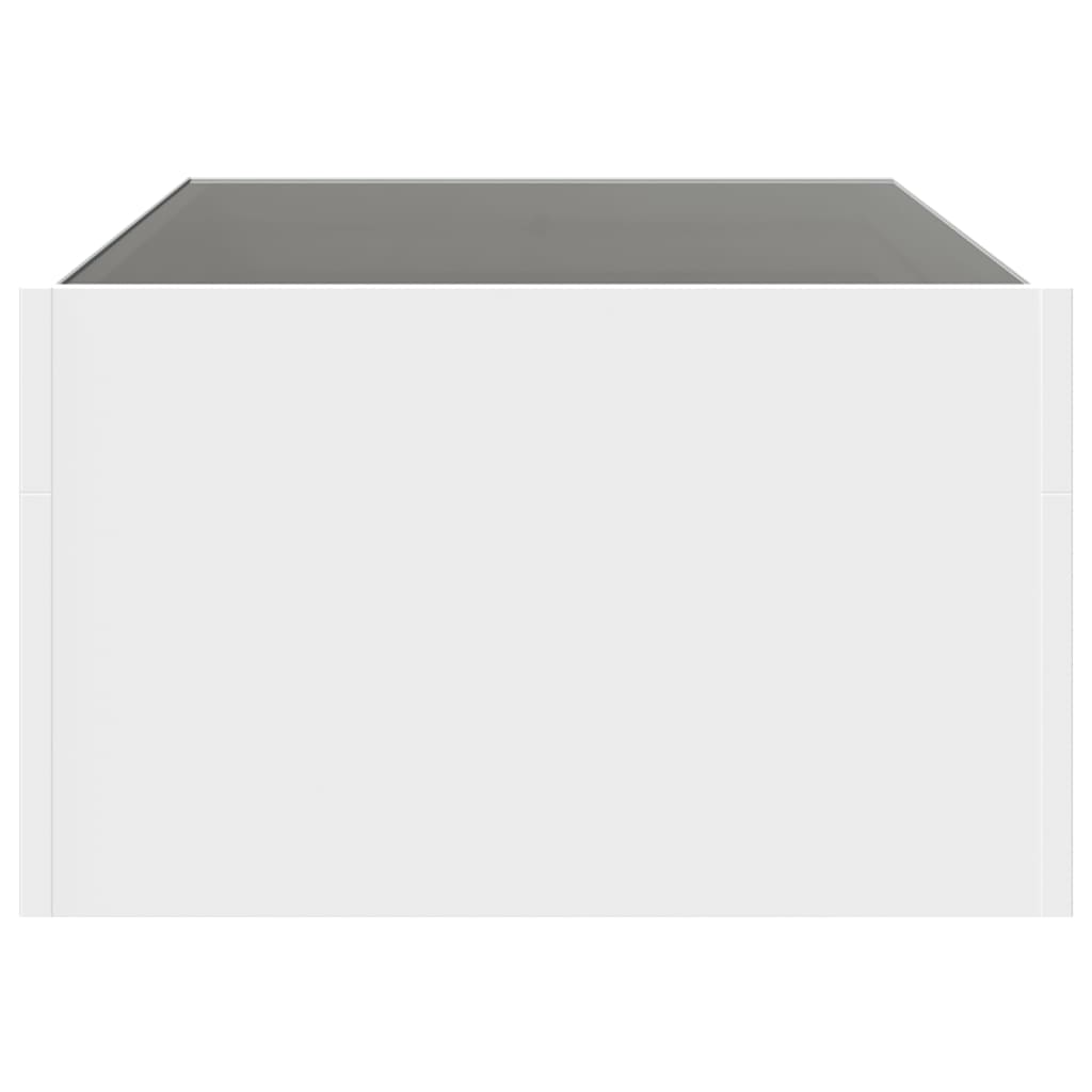 Salongbord Med Infinity Led Hvit 90X50X30 Cm
