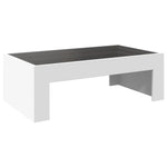 Salongbord Med Infinity Led Hvit 90X50X30 Cm