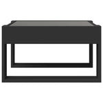 Salongbord Med Infinity Led Svart 50X53X30 Cm