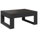 Salongbord Med Infinity Led Svart 70X53X30 Cm