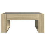 Salongbord Med Infinity Led Sonoma Eik 70X53X30 Cm