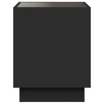 Salongbord Med Infinity Led Svart 50X50X50 Cm