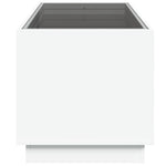 Salongbord Med Infinity Led Hvit 70X50X50 Cm