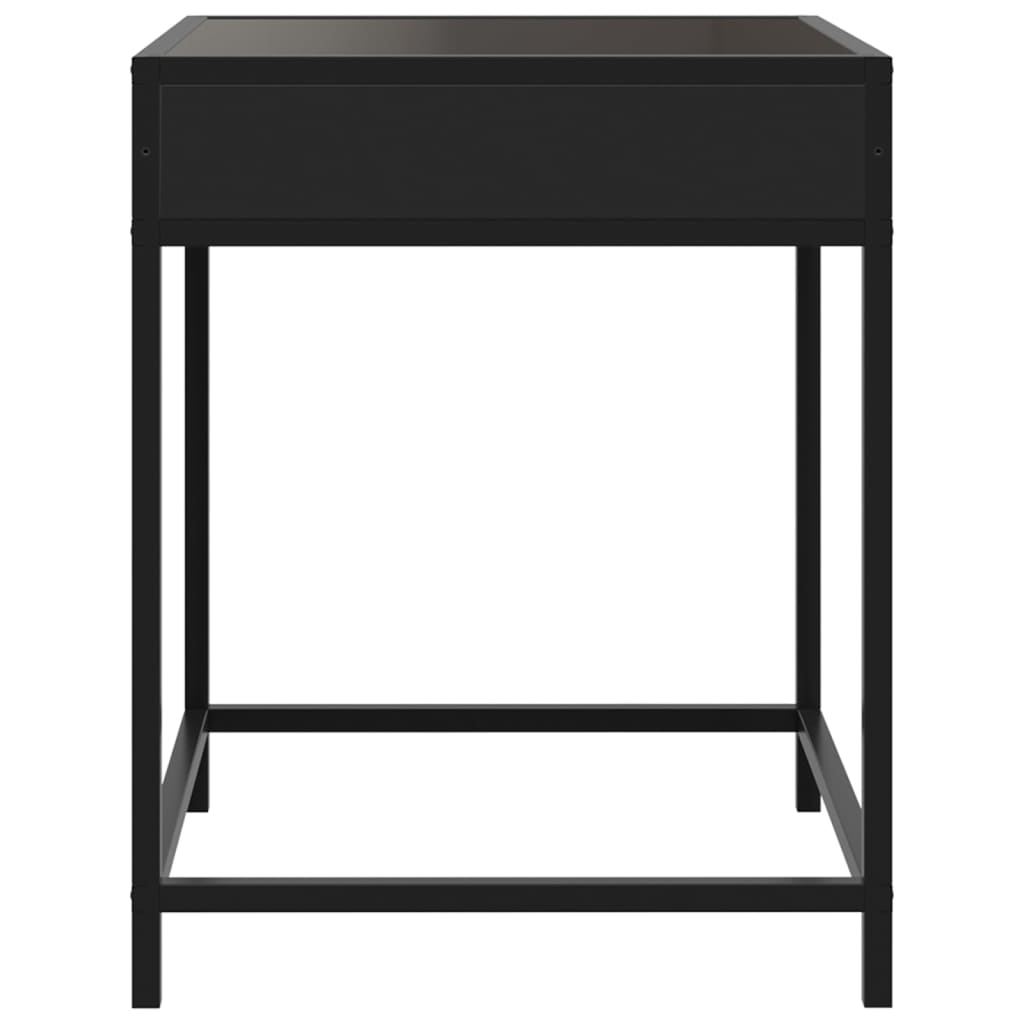 Salongbord Med Infinity Led Svart 40X40X51 Cm
