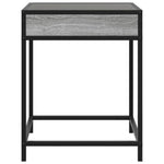 Salongbord Med Infinity Led Grå Sonoma 40X40X51 Cm