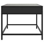 Salongbord Med Infinity Led Svart 50X50X41 Cm